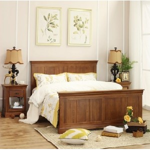 Victoria - BR01 : Trọn Bộ Phòng Ngủ Gỗ Sồi - 03 Pcs